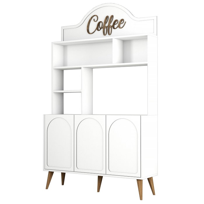 Hanah Home Lyon 120 Blanco y Nogal Hanah Home Lyon 120 Blanco y Nogal